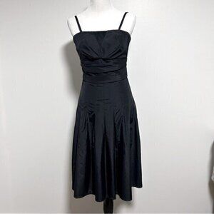 Taffeta Drop Waist Dress